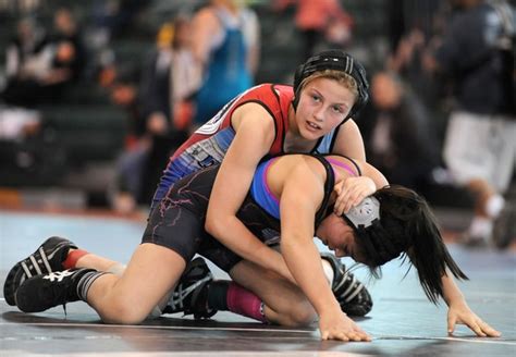 Images From The Usgwa Girls Wrestling Tournament At Eastern Michigan