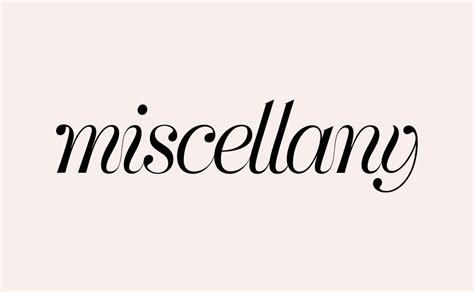 Run For The Hills Unveils Identity For New Sub Brand ‘miscellany