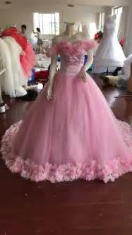 Qd1513 2019 Gorgeous Pink Tulle Quinceanera Dresses Sexy Off The