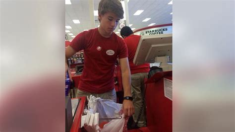 A Girl Took A Photo Of Her Target Cashier And Now Hes A Viral Sensation Abc7 Los Angeles