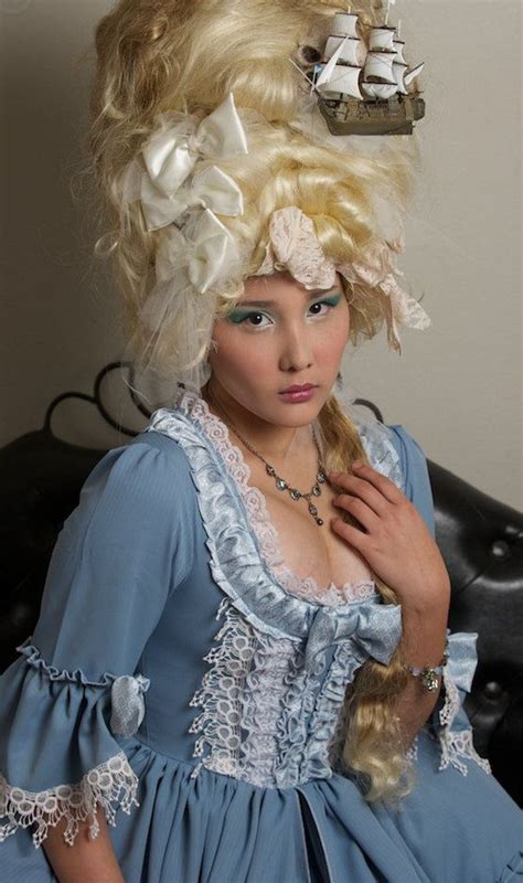Dusty Blue Victorian Rococo Dress Mini Marie Antoinette Etsy In 2023
