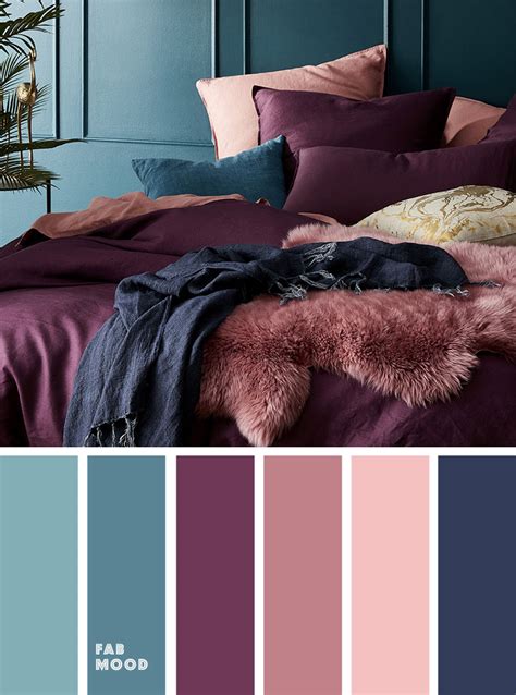 Dark Purple Bedroom Color Scheme