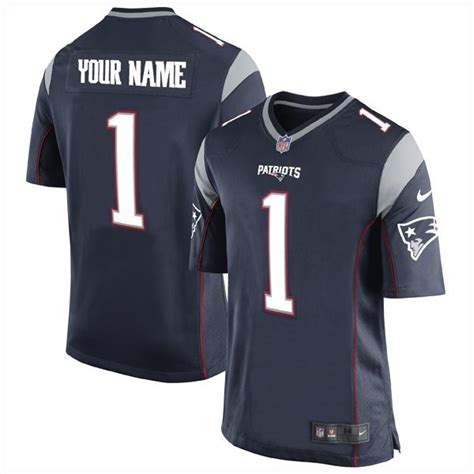 Youth Nike Customized Game Jerseys Patriots Proshop