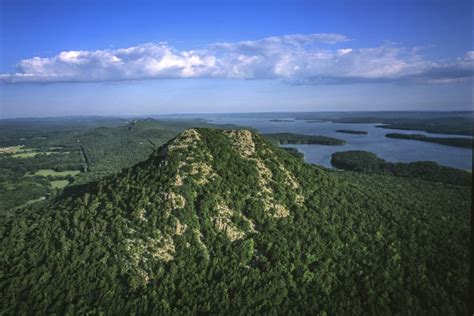 Is Pinnacle Mountain A Volcano Arkansas State Parks