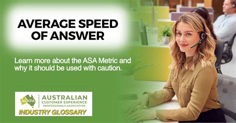 Average Speed Of Answer Asa Contact Centre Metric