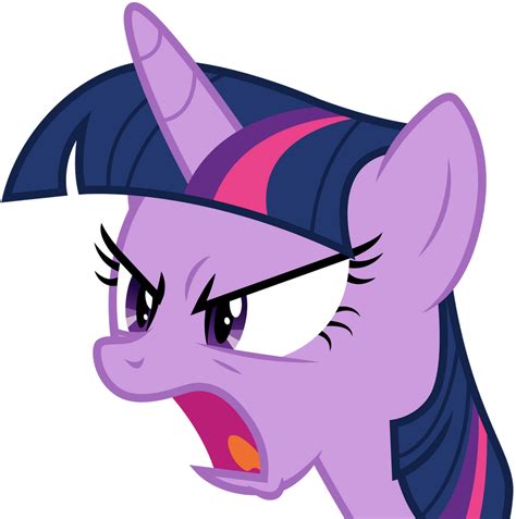 Angry Twilight Sparkle By Cloudyglow On Deviantart