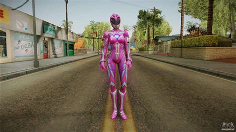 Pink Ranger Skin Pour Gta San Andreas