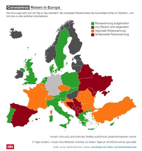In europa gelten für viele länder aktuell reisewarnungen. Ntv Corona Karte Deutschland Aktuell - Corona Zahlen Karte ...