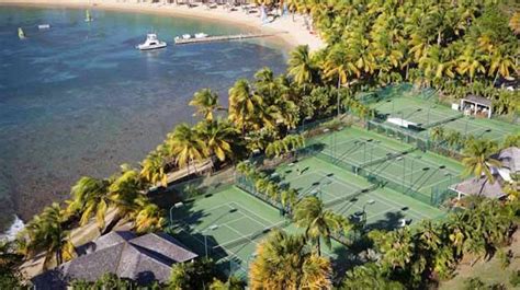 the best caribbean tennis resorts