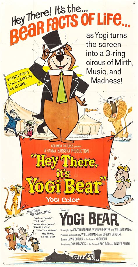 Hey There Its Yogi Bear 3 Of 4 Mega Sized Movie Poster Image