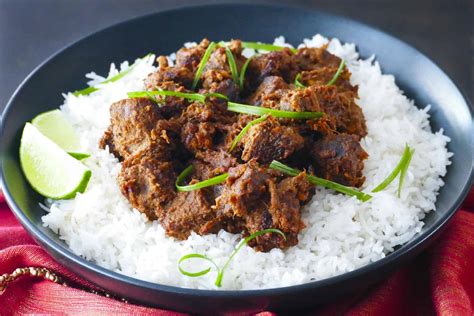 Easy Beef Rendang Instant Pot Recipe Paint The Kitchen Red