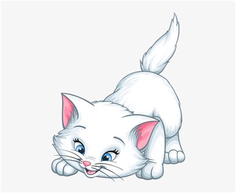 Cat Png Clipart Cartoons Cute White Cats Png Image Transparent Png Free Download On Seekpng