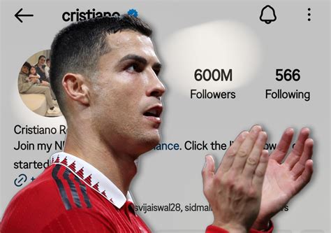 Cristiano Ronaldo Hits 600m Instagram Followers Edicric