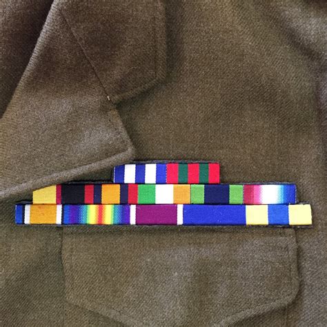 Corporal Jones Dads Army Ribbon Bar Quarterdeck Medals And Militaria