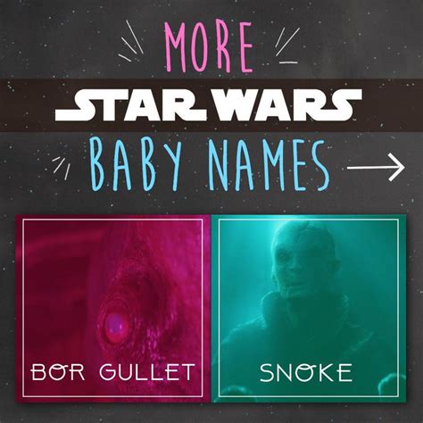 ‘star Wars Franchise Tweets Some Interesting Baby Name Ideas Just