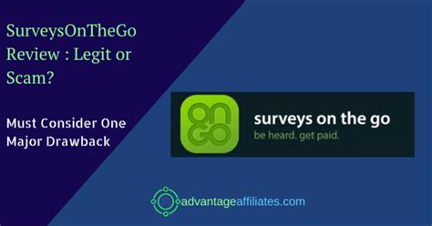 Surveys On The Go Review Major Drawback You Must Consider
