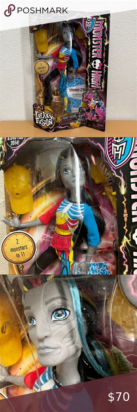 Monster High Doll Freaky Fusions Neighthan Rot Hybrid Of Zombie And