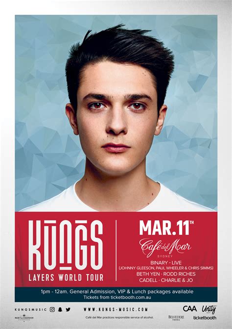 The songs on this are ordered by number of. Tickets for Kungs @ Cafe del Mar in Sydney from Ticketbooth
