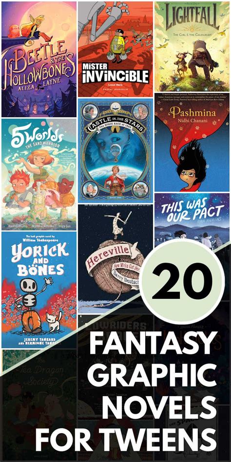Best Fantasy And Sci Fi Graphic Novels For Kids Graphic Novel