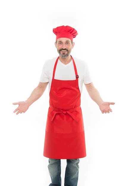 Premium Photo I Know Im A Masterchef Bearded Mature Man In Chef Hat And Apron Senior Cook