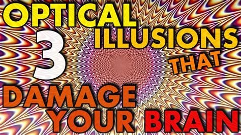 Warning These Optical Illusions Can Actually Damage Your Brain Youtube
