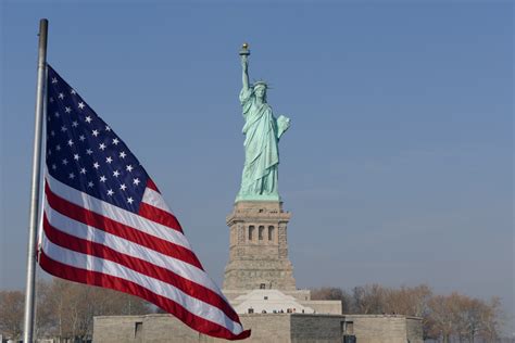 Free Images Wind Statue Of Liberty Tower Mast America Landmark