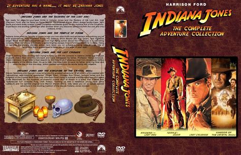 Indiana Jones Complete Collection Dvd Covers And Labels