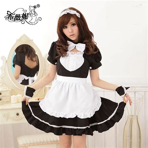 Anime Alice Japanese Sexy Lingerie Lolita Waitress Erotic Sexy Maid