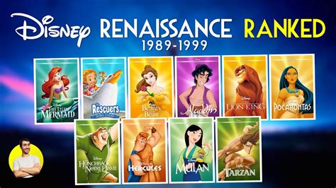 And, actually, we've got something better: DISNEY RENAISSANCE (1989-1999) - All 10 Movies Ranked ...