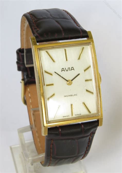 Antiques Atlas Gents 1960s Avia Wrist Watch