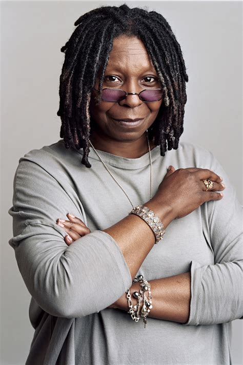 Whoopi Goldberg Talented Actress Comedienne And Talk Show Host Lives