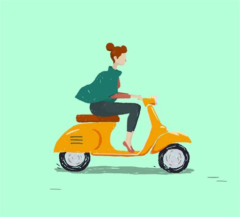 Permukaan rata tidak bergelombang sehingga gambar bisa menempel dengan sempurna di permukaan mug ini. 15+ Trend Terbaru Naik Vespa Kartun - Mopppy