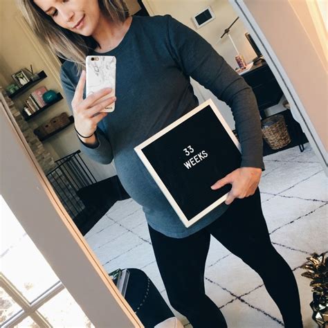 Bump 33 Week Pregnancy Update My Kind Of Sweet