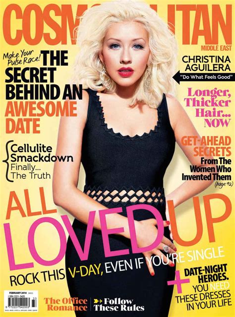 Christina Aguilera Cosmopolitan Magazine Middle East February Issue Celebsla Com
