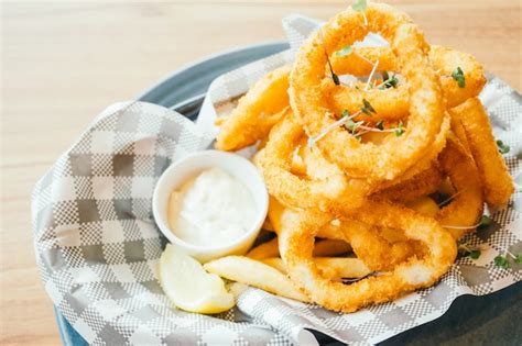 Anneau De Calamars Frits