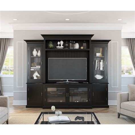 Baltimore Solid Wood Entertainment Center For Tvs Up To 55