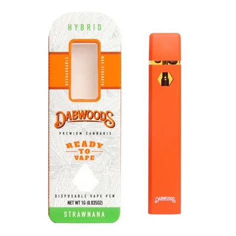 Empty Dabwoods Disposable Delta 8 Vape Pen 1 0ml Pods Rechargeable