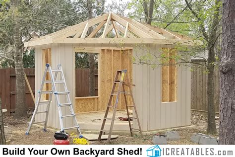 Hip Roof Shed Plans Photo Gallery