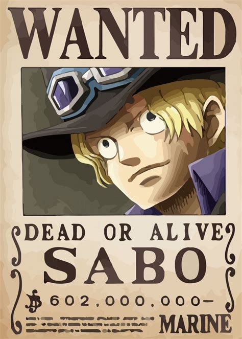 Luffy S Wanted Poster