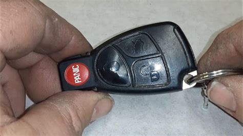 How To Change Mercedes Remote Key Fob Battery Youtube