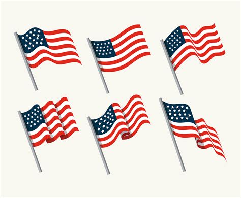 American Flag Vector Free Photos Cantik