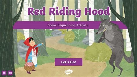 Red Riding Hood Story Sequencing Cards