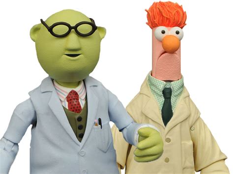 The Muppets Select Bunsen Honeydew And Beaker Bbts Exclusive