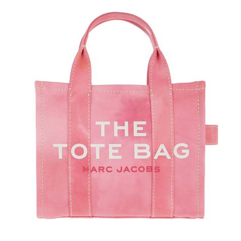 Marc Jacobs The Tie Dye Mini Tote Bag Pink Multi In Rosa Fashionette