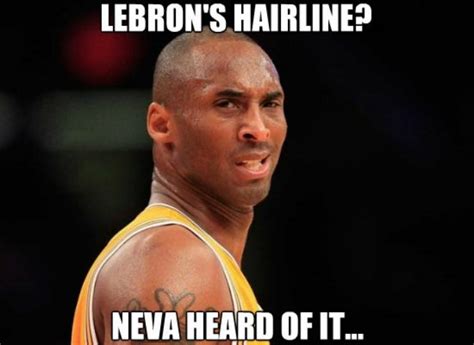 Thexvid.com/video/bdnhz1xajga/video.html lebron james gets roasted (nohairline.org) Never Heard of It - The 50 Meanest LeBron James Hairline Memes of All Time | Complex