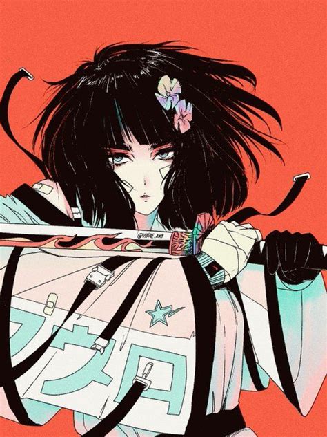 2 Vinne Vinneart Twitter Anime Art Girl Cyberpunk Art Anime Art