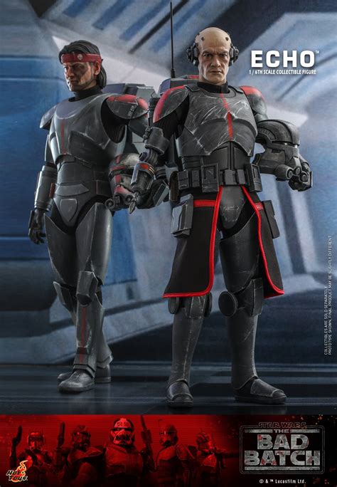Star Wars The Bad Batch 16 Scale Echo Figure Deploys At Hot Toys