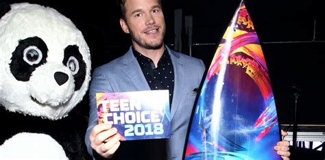 Chris Pratt Chloë Moretz Et Zac Efron Stars Des Teen Choice Awards