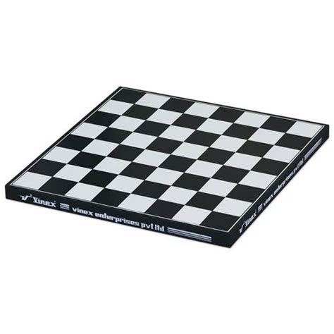 Square Vinex Wooden Chessboard Board Games Cardboard Chess Board
