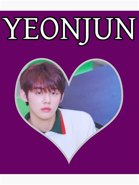Txt Tomorrow X Together Yeonjun Poster For Sale By Hiraethwonders